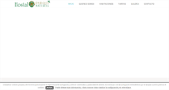 Desktop Screenshot of hostalparquenatural.com